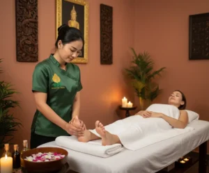 Fußmassage