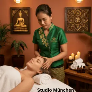 Kopf Massage im Bai Bun Studio München