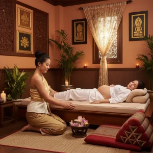 Schwangerschaft Massage