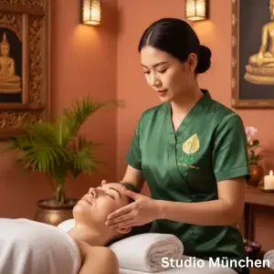 Gesicht Massage im Bai Bun Studio München